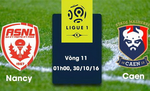 Nhan dinh Nancy vs Caen 01h00 ngay 3010 (Ligue 1 201617) hinh anh