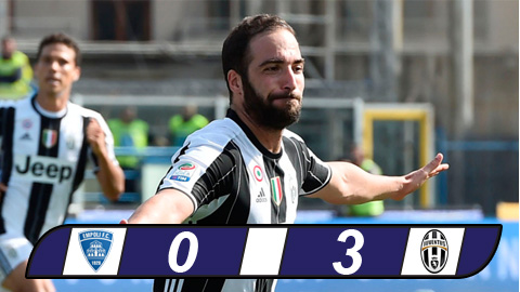 Empoli 0-3 Juventus Cu dup cua Higuain hinh anh