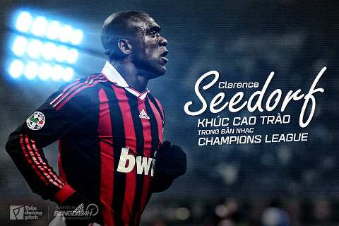 Clarence Seedorf Mr Champions League va huyen thoai AC Milan hinh anh