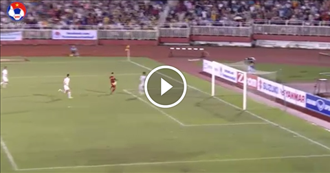 Siêu phẩm phối hợp của bộ đôi HAGL Xuân Trường vs Văn Thanh