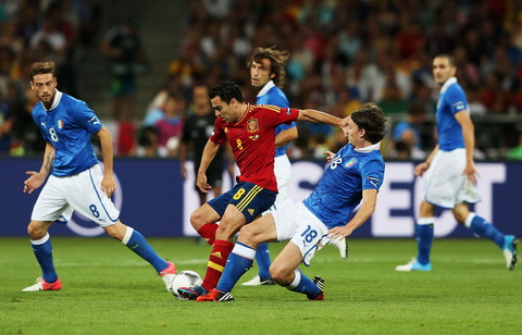 Tay Ban Nha tung khien Italia om han tai chung ket Euro 2012.