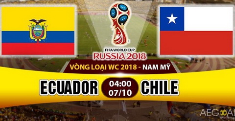 Nhan dinh Ecuador vs Chile 04h00 ngay 710 (VL World Cup 2016) hinh anh