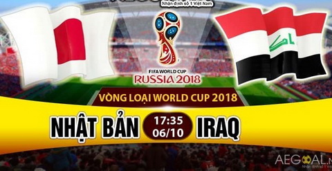 Nhan dinh Nhat Ban vs Iraq 17h35 ngay 610 (VL World Cup 2018) hinh anh