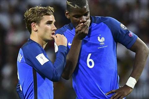 Griezmann bảo vệ Pogba sau chiến thắng của ĐT Pháp