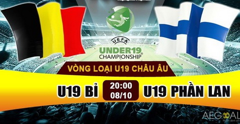 Nhan dinh U19 Bi vs U19 Phan Lan 20h00 ngay 810 (VL U19 chau Au) hinh anh