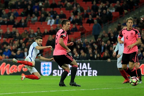 Adam Lallana xuất sắc nhất đội tuyển Anh