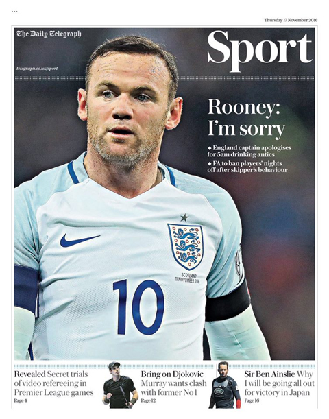 Rooney xin loi vi scandal say xin, cap ke gai la hinh anh 2