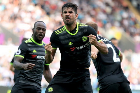 Diego Costa se la quan bai bat ngo cua Chelsea tran gap Middlesbrough.