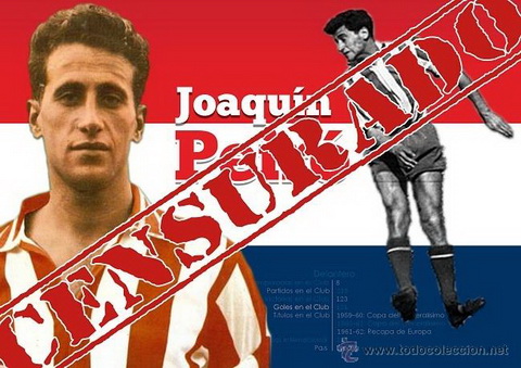 12 ban - Joaquin Peiro (1954–62, 1970–71): Voi 340 tran ra san cho Atletico, Peiro la mot huyen thoai cua CLB khi gan bo trong ca vai tro cau thu lan huan luyen vien mot thoi gian ngan vao nam 1990.