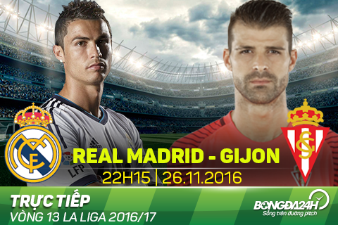 Real Madrid 2-1 Gijon (KT): Ronaldo phá dớp, Kền kền sẵn sàng cho El Clasico