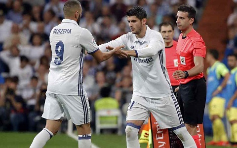 HLV Ancelotti Ronaldo la nguyen nhan khien Morata that sung o Real hinh anh