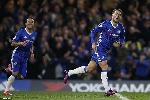 Hazard: Không dự cúp châu Âu là lợi thế lớn của Chelsea