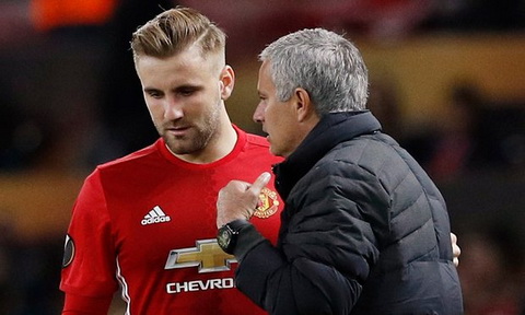 Luke Shaw hoang mang vi lam phat long Mourinho hinh anh