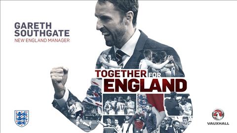 Gareth Southgate chính thức trở thành HLV trưởng ĐT Anh