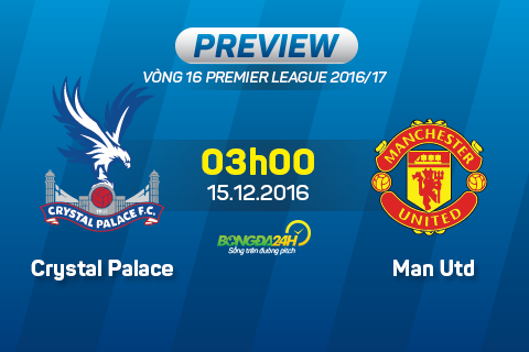 Crystal Palace vs MU (3h ngày 15/12): Quỷ đỏ dễ dàng lấy 3 điểm?
