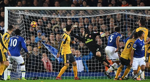 Dư âm Everton 2-1 Arsenal: Trong nỗi nhớ Shkodran Mustafi
