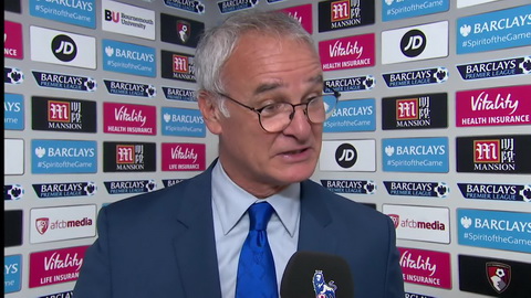 Ranieri cho rang Leicester khong dang thua Bournemouth.