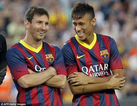 Neymar tiet lo duoc Messi giup do rat nhieu trong nhung ngay dau toi Barcelona.