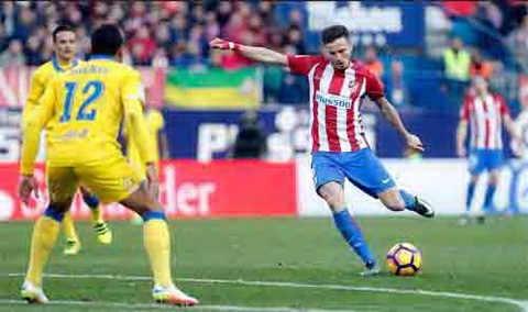 Tong hop Atletico Madrid 1-0 Las Palmas (Vong 16 La Liga 201617) hinh anh