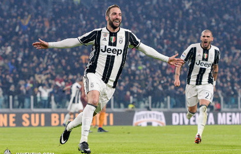 Juventus 1-0 AS Roma Kich ban quen thuoc hinh anh