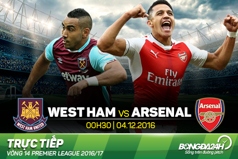 West Ham 1-5 Arsenal (KT): Màn thảm sát kinh hoàng của Alexis