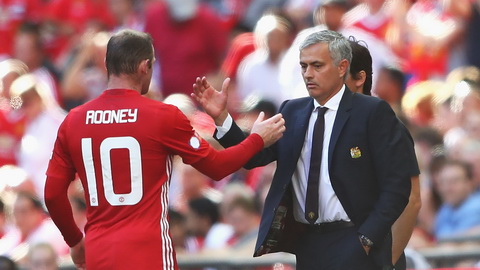 Jose Mourinho van chua tim ra vai tro thich hop cho Rooney trong doi hinh Man Utd.