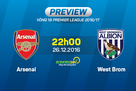 Arsenal vs West Brom (22h ngày 26/12): Chất thép của Pháo thủ ở đâu?