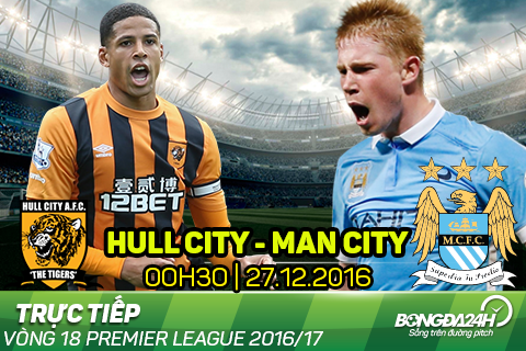 Hull 0-3 Man City (KT): Món quà như ý của thầy trò Guardiola dịp cuối năm