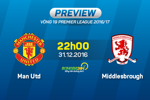 MU vs Middlesbrough (22h ngày 31/12): Trong cơn thịnh nộ của Ibra…