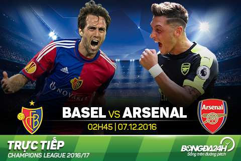 Basel 1-4 Arsenal (KT): Lucas Perez lập hattrick giúp Pháo thủ đứng nhất bảng