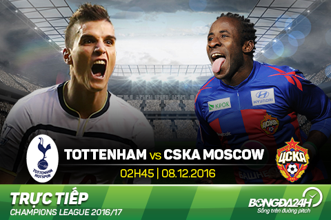 Tottenham 3-1 CSKA Moscow (KT): Bảo vệ thành công suất xuống chơi Europa League