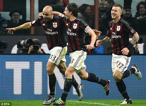 Milan 3-0 Inter Milan Derby dao chieu hinh anh