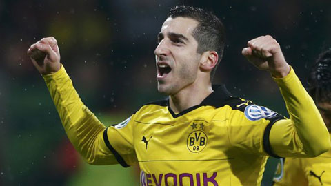 Mkhitaryan ghi ban duy nhat giup Dortmund danh bai Hannover