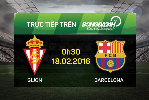 Gijon 1-3 Barca (Kết thúc): Siêu nhân Messi giúp Blaugrana xây chắc ngôi đầu