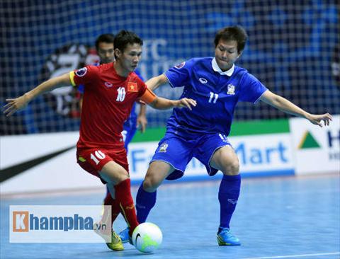 Video clip Futsal Viet Nam 0-8 Futsal Thai Lan (Tranh hang 3 giai chau A 2016) hinh anh