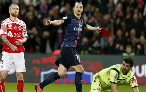 PSG 4-1 Reims: Siêu Ibra rực sáng