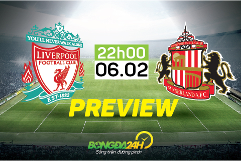 Liverpool vs Sunderland (22h ngày 6/2): Không thể đùa với “Mèo đen”
