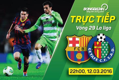 Barca 6-0 Getafe (KT): Thêm một màn đánh tennis tưng bừng