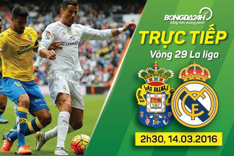 Las Palmas 1-2 Real Madrid (KT): Ronaldo im bặt, Los Blacos thắng siêu nhọc nhằn