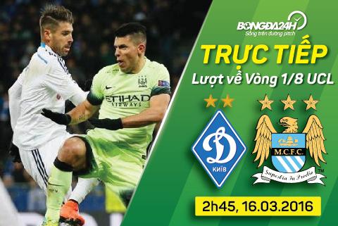 Man City 0-0 (3-1) Dynamo Kiev (KT): Trận hòa nhạt đưa Man City lần đầu vào tứ kết Champions League