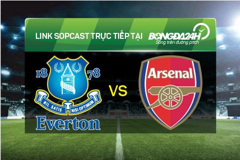 Link sopcast xem truc tiep Everton vs Arsenal (19h45-1903) hinh anh