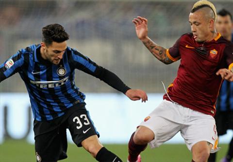 Video clip ban thang AS Roma 1-1 Inter Milan (Vong 30 Serie A 201516) hinh anh
