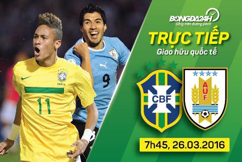 Brazil 2-2 Uruguay: Thêm một kết quả thất vọng của Selecao