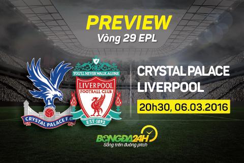Crystal Palace vs Liverpool (20h30 ngày 6/3): Đã đến lúc bắn hạ đại bàng