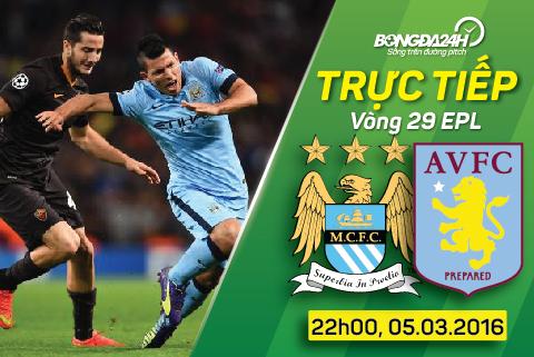 Man City 4-0 Aston Villa (KT): Chiến thắng giải khát