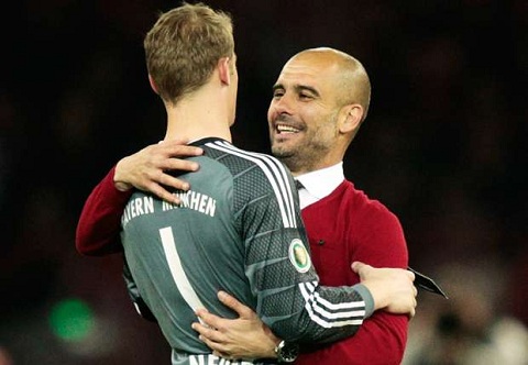 Guardiola Neuer se khong den Man City hinh anh