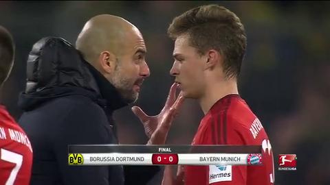 Pep Guardiola phát cuồng vì học trò Kimmich sau trận hòa Dortmund
