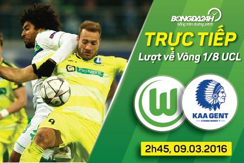 Wolfsburg 1-0 (4-2) Gent (KT): "Bầy sói" bước chân vào tứ kết