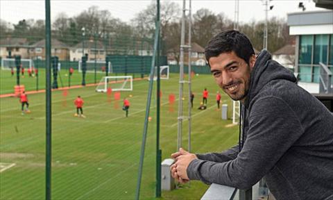 Tiền đạo Luis Suarez quay về thăm mái nhà xưa Liverpool