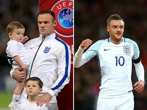 Con trai Rooney thần tượng kẻ soán ngôi bố trên tuyển